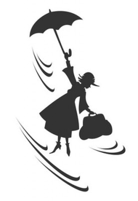 Mary Poppins cut out from Mother and Baby, hellomagazine.com